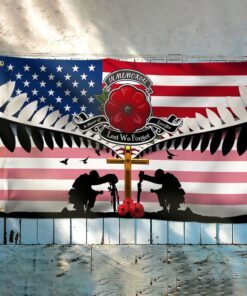 veteran grommet flag lest we forget anl256gfv3 7267