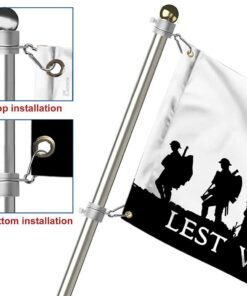 veteran grommet flag lest we forget remembrance day mlh1883gf 2963