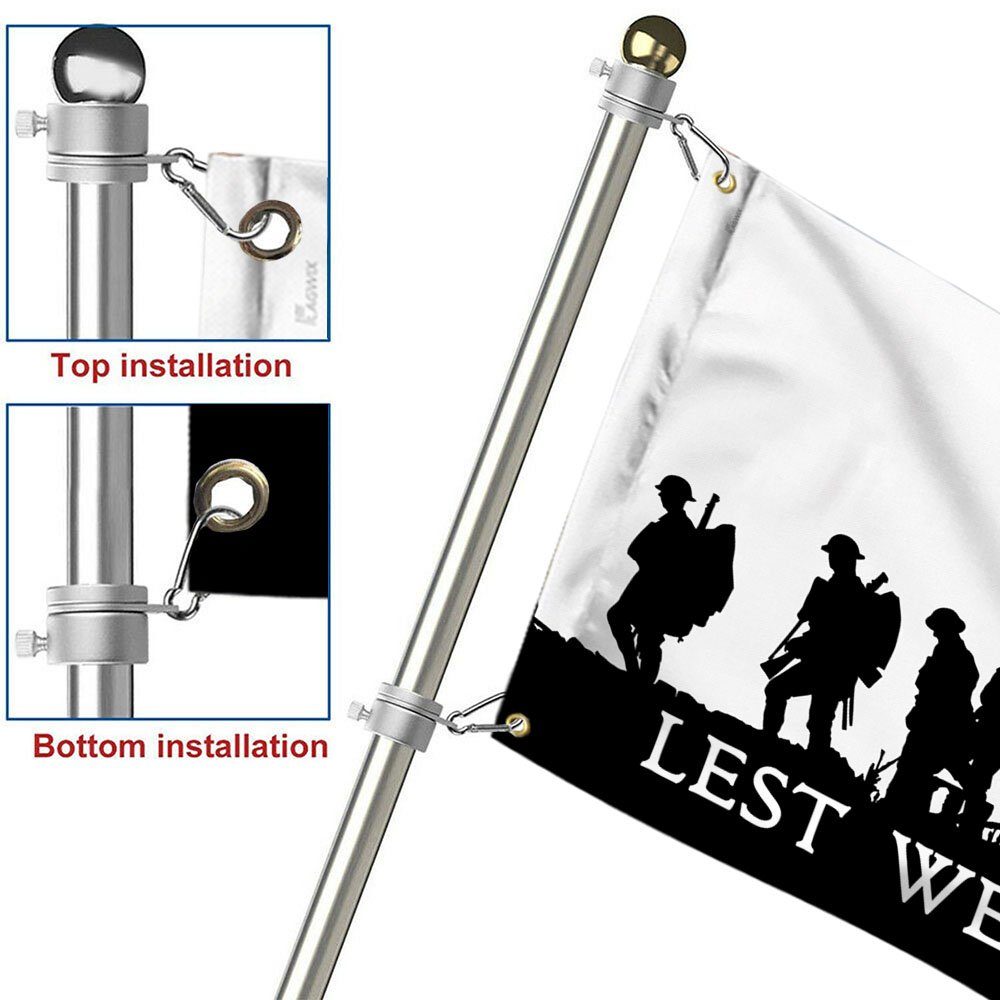 Veteran Grommet Flag Lest We Forget Remembrance Day MLH1883GF - Image 5