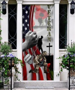 veteran lest we forget door cover 6600