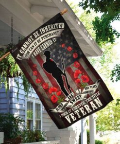 veteran remembrance day poppy american us flag 7042