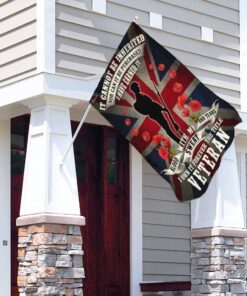 veteran remembrance day poppy union jack flag 1835
