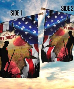 veteran remembrance poppy. lest we forget flag 3062