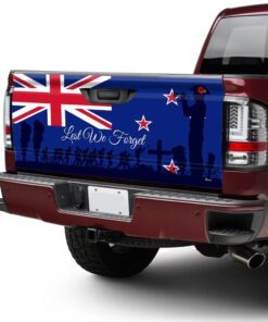 veteran truck sticker anzac day lest we forget new zealand truck tailgate decal sticker wrap trh1864td 8147