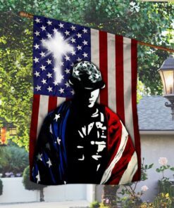 Veteran US Soldier Flag MLN103F