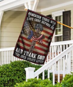 veteran – thank god that such women lived flag 2631