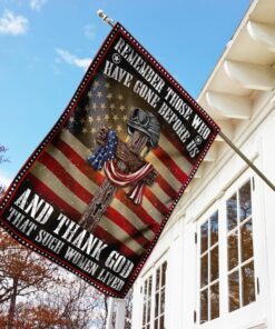veteran – thank god that such women lived flag 8305