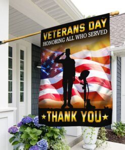 Veterans Day Flag Honoring All Who Served QNN607F