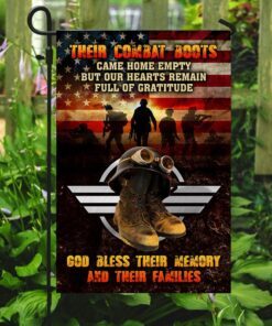 veterans god bless their memory and their families flag 2095