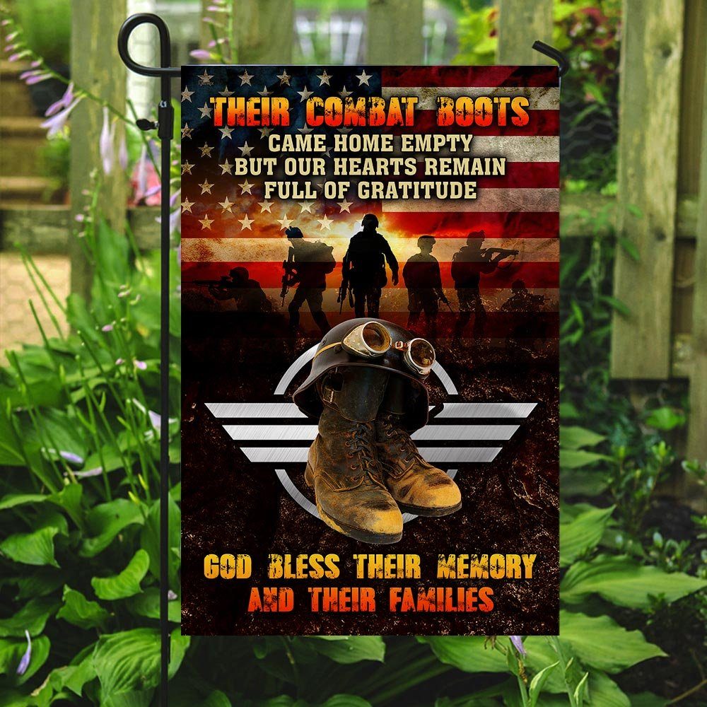 Veterans God Bless Their Memory And Their Families Flag - Image 7