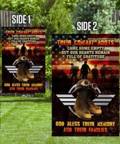 veterans god bless their memory and their families flag 6192