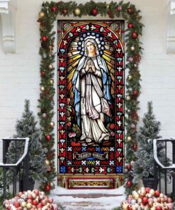virgin mary door cover 6377