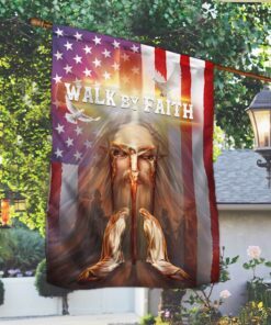 walk by faith american flag pmm1304fv1 5214