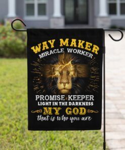 way maker, miracle worker god flag 1714