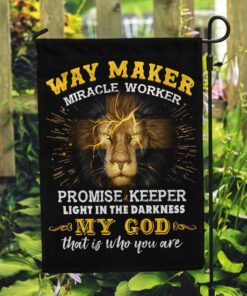 way maker, miracle worker god flag 1761