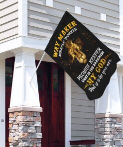 way maker, miracle worker god flag 2649