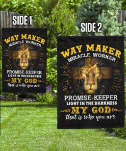 way maker, miracle worker god flag 5360