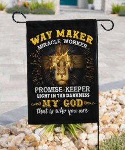 way maker, miracle worker god flag 6751