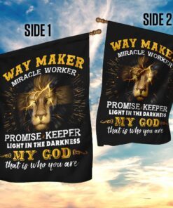 way maker, miracle worker god flag 8451
