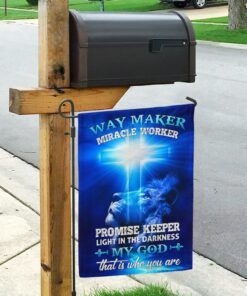 way maker miracle worker jesus christ flag 3378