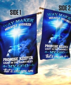 way maker miracle worker jesus christ flag 7373