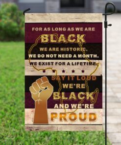 We Are Historic Black Proud Flag
