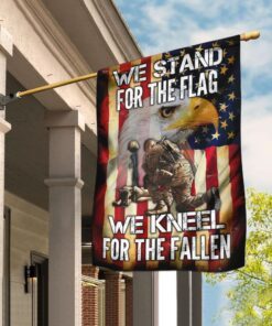 we kneel for the fallen flag 7605