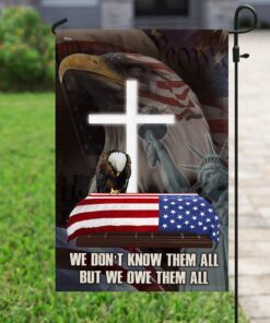 we owe them all proud veteran american flag pn584f 6891