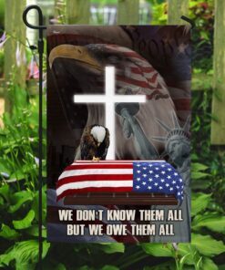 we owe them all proud veteran american flag pn584f 8207