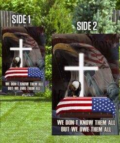 we owe them all proud veteran american flag pn584f 8939