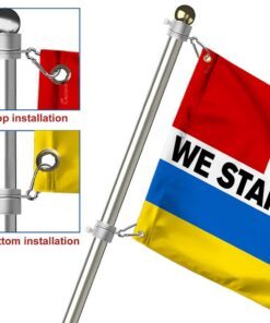 we stand with ukraine canadian grommet flag qnn839gf 8797