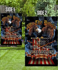 we the people. 2nd amendment flag 7973