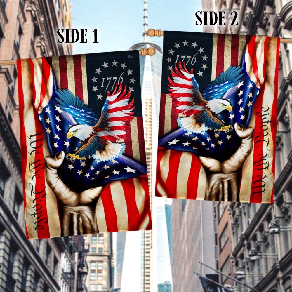 We The People 4th Of July Betsy Ross 1776 Flag TQN1193F - Image 2