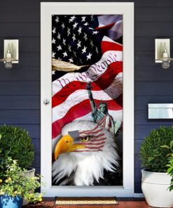 we the people america door cover 4842