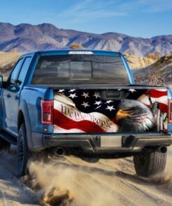 we the people america truck tailgate decal sticker wrap 8446