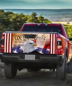 we the people american eagle truck tailgate decal sticker wrap 3433