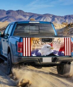 we the people american eagle truck tailgate decal sticker wrap 5473