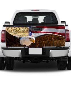 we the people american patriot truck tailgate decal sticker wrap 5608