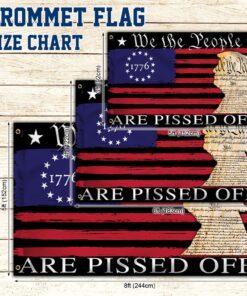 we the people are pissed off betsy ross 1776 grommet flag tqn369gf 3547