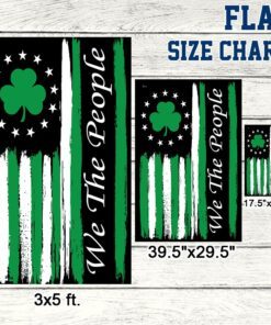 we the people irish shamrock flag tqn267f 6502