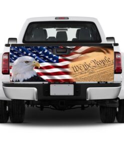 we the people patriot truck tailgate decal sticker wrap 8110