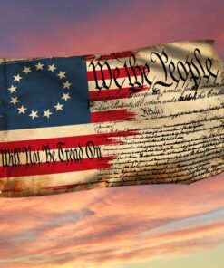 We The People Will Not Be Tread On Betsy Ross American Flag MTV25GF