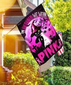 We Wear Pink Breast Cancer Flagwix™ Flag For October THB2582F