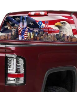 we will never forget 9.11 rear window decal mlh1722cd 7791