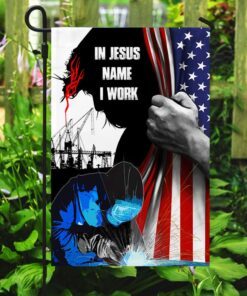 welder u.s flag in jesus name i work mln33f 4721