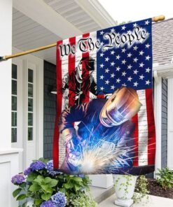 Welder We The People American Flag MLN363F