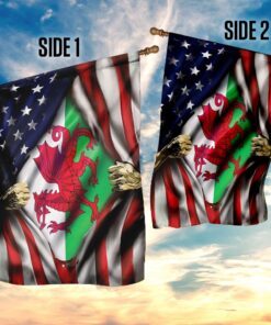 welsh american flag 5275