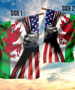welsh american flag 6363