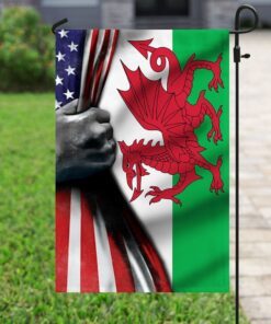 welsh american flag 7354