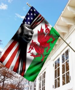 welsh american flag 7574